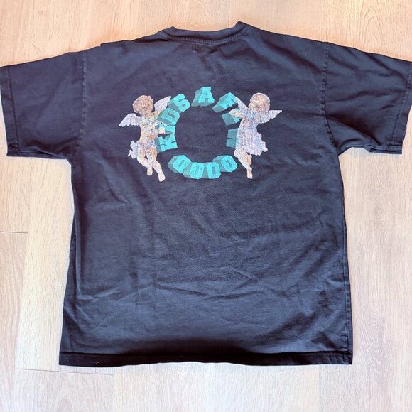Men's A Few Good Kids Cherub Cupid Black Logo T-shirt - Size M - Picture 2 of 10